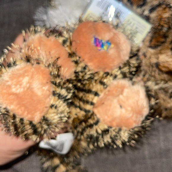 WEBKINZ Ganz TIGER RETIRED & LEOPARD HM031 & HM032 w/hang & but Tag No Code - Picture 8 of 16